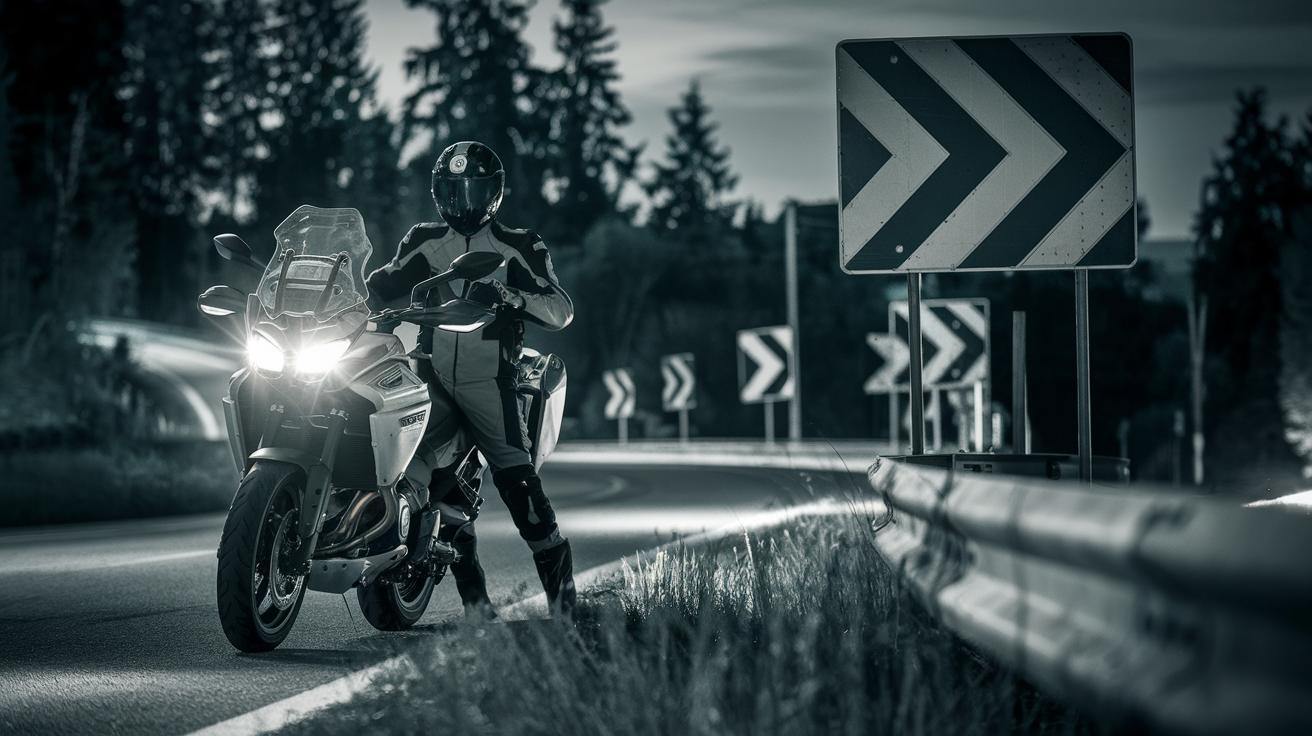 Jakie są zasady dotyczące jazdy nocą na motocyklu?